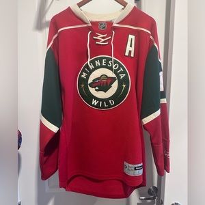 Zach Parise Wild Hockey Jersey